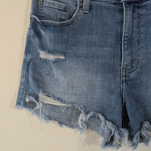 Cosmic Blue Love Shorts - Picture 2 of 7